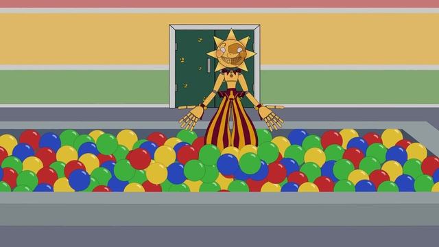 АНИМАТРОНИК СОЛНЦЕ И ЛУНА СОШЕЛ С УМА! ? (Анимация FNAF Security Breach) смотреть онлайн