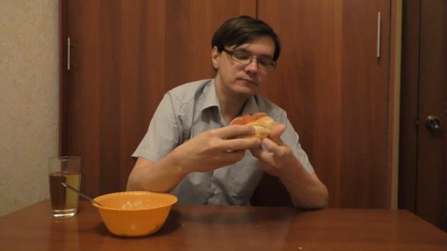 ОБЖОР. БИГ СЭНДВИЧ С ВЕТЧИНОЙ ИЗ МАГАЗИНА МАГНИТ. MUKBANG EATING SHOW. 주방