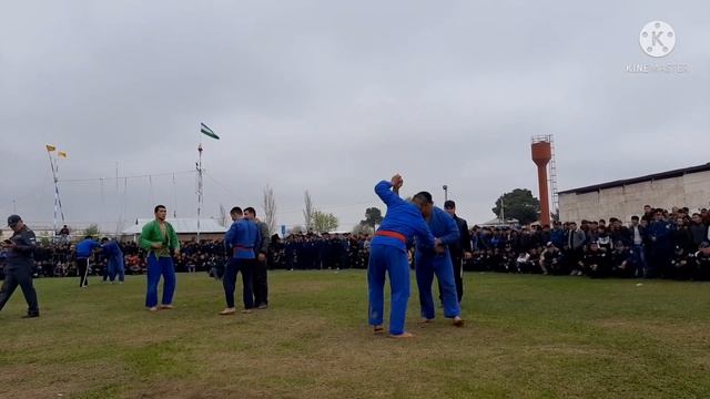 SURXONDARYO ANGOR TUMANIDA NAVRO'Z KURASH 15.03.2022. TULIQ VIDIO.