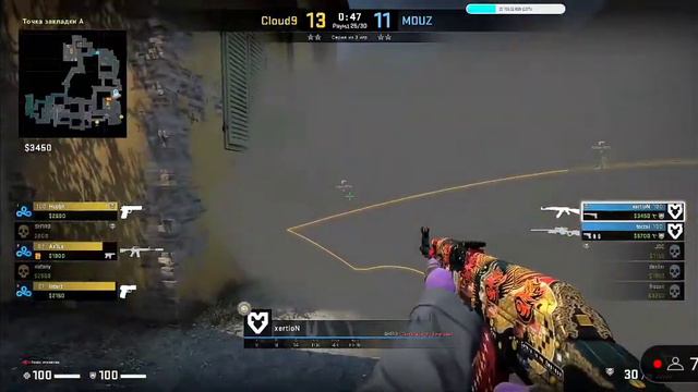 НЕВЕРОЯТНЫЙ ХАЙЛАЙТ ОТ HOBBIT!!!! (Трансляция матча на канале Marsel CS:GO) смотреть онлайн