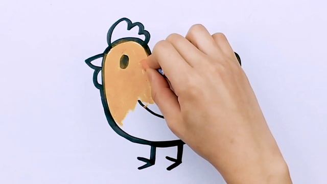 Bolalar uchun xo'roz chizish / Drawing a rooster for kids / Рисуем петуха для детей смотреть онлайн