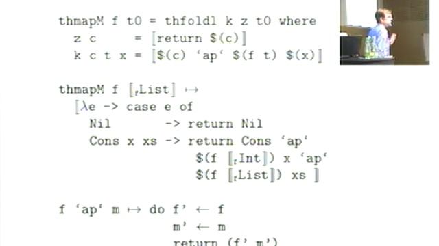 Haskell Symposium 2012. Michael Adams: Template your Boilerplate. смотреть онлайн