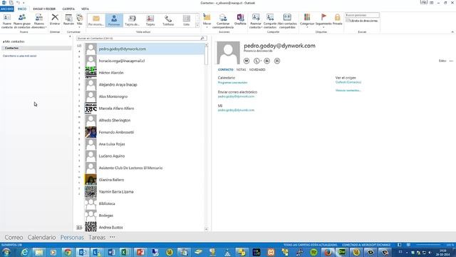 Importar contactos desde excel a outlook смотреть онлайн