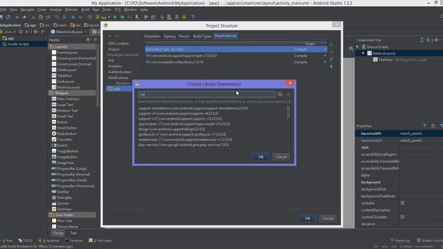 How To Import A Library In Android Studio (Library Dependency) смотреть онлайн