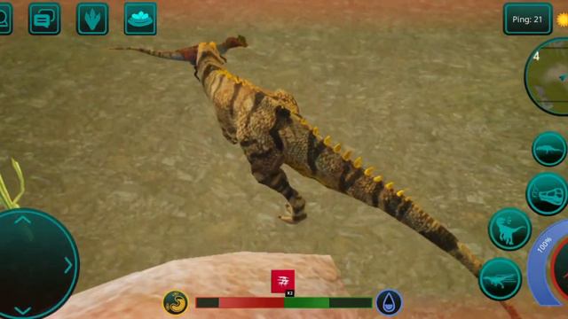 4 сервер Пытаюсь выжить за гигу #thecursedisle #dinosaur #хочуврек