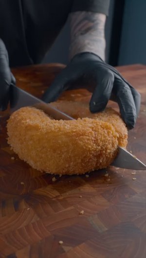 Сырные колечки нового уровня | АСМР кулинария и еда