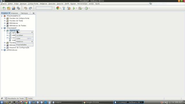 Módulo Java Server Faces - Aula 04 - Criação do projeto WEB do estudo caso смотреть онлайн