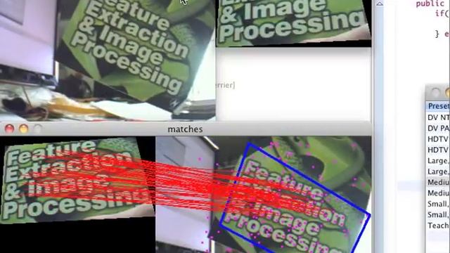 OpenIMAJ Realtime SIFT Matching смотреть онлайн