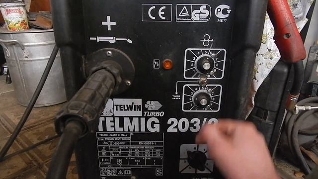 Сварочный полуавтомат Telwin TELMIG 203/2 Turbo ( Blue Weld Vegamig) смотреть онлайн