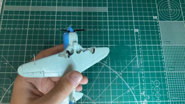 Покраска модели Звезда ЛА-5ФН смотреть онлайн