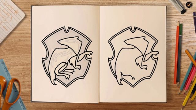 How To Draw: HUFFLEPUFF CREST (Hogwarts Legacy) смотреть онлайн