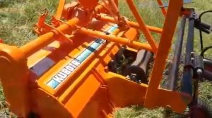 Грядообразователь из фрезы KUBOTA.