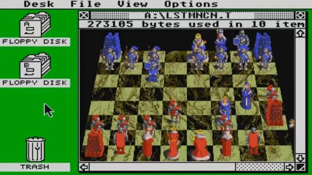 EAT THE QUEEN | Atari ST Adventures #14: Battle Chess & Laser Chess смотреть онлайн