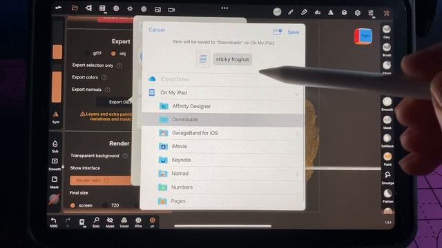 How To Make a ? 3D Models for Procreate 3D Paint Using Nomad (Easy Tutorial) смотреть онлайн