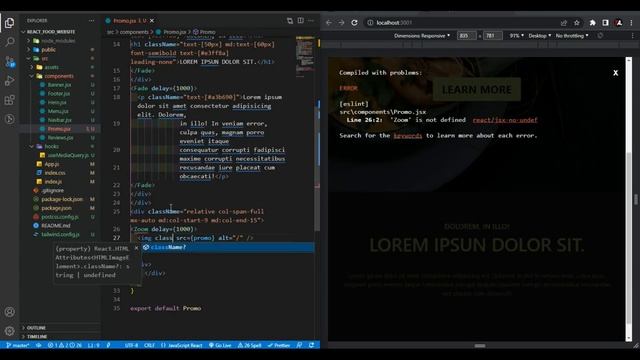 Tailwind CSS Tutorial Responsive food/Restaurant Design! ReactJs! смотреть онлайн
