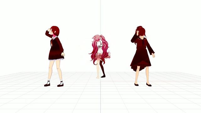 [MMD Project Sekai] Aishite Aishite Aishite Physics Test