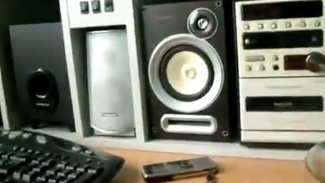 Что будет, если включить сабвуфер от авто, дома))))!!! смотреть онлайн