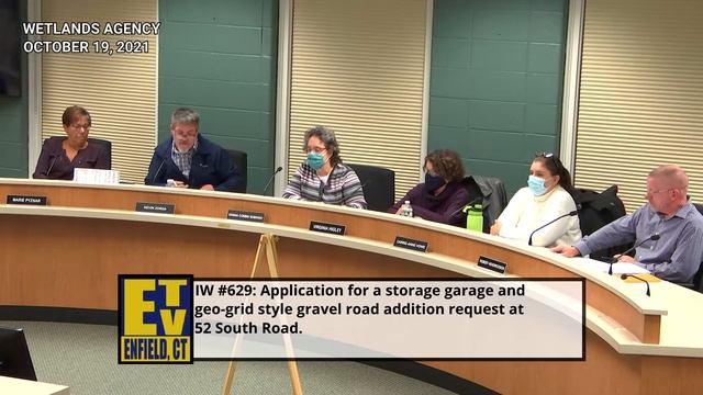 Enfield, CT - Inland Wetlands & Watercourses Agency - October 19, 2021 смотреть онлайн