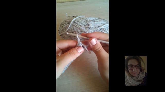 ВЯЖЕМ САМИ ШАРФ СНУД КРЮЧКОМ !!! смотреть онлайн