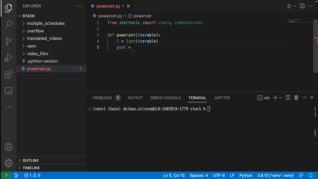python creating a powerset | daily dose of stack overflow data science смотреть онлайн