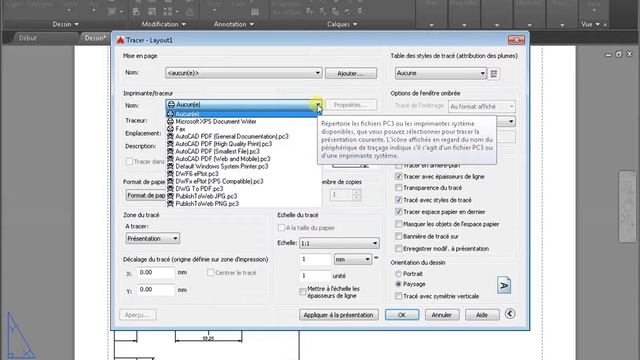 La taille de la feuille en autocad смотреть онлайн