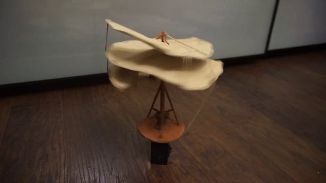 Модель вертолета Леонардо да Винчи смотреть онлайн