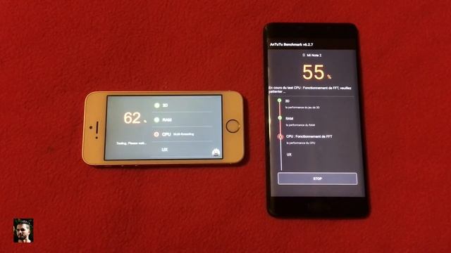 Iphone SE vs xiaomi mi note 2 antutu benchmark/speed test/comparaison 2018 смотреть онлайн