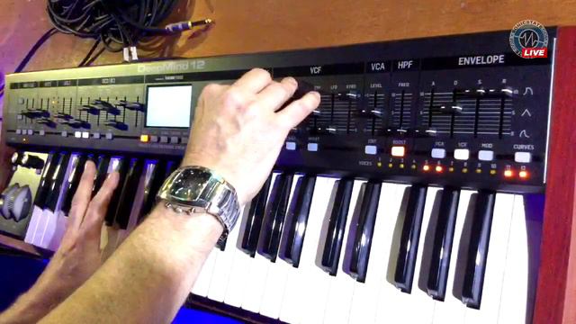 Vile Electrodes Live with the Behringer DeepMind 12 смотреть онлайн