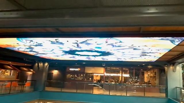 Видео стена (потолок) смотреть онлайн