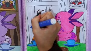 Учимся с Лунтиком | Такие разные цвета ??? Раскраски