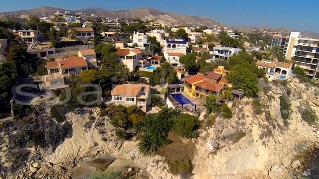 El Campello, Alicante, Эль Кампейо, полет на пляжами и каменистыми бухтами, Сергей Езовский смотреть онлайн