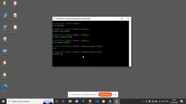 How to create a new file in git bash смотреть онлайн