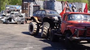 Парк Мастера Панина. Шоу танки против бигфутов 2021