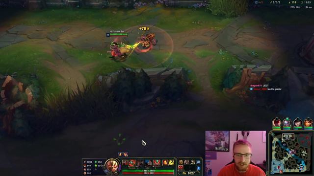 New Proxy Tryndamere Gets 250 CS at 20 Minutes!! (BROKEN NEW STRATEGY) - League of Legends смотреть онлайн