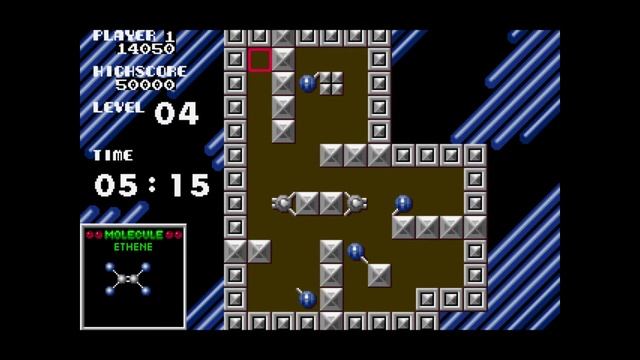 Let's play #39 Old game in MS-DOS - Atomic Atomix смотреть онлайн