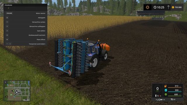 LS17 | Snu probiert | #47 Lemken Azurit Hybrid Drillmaschine + Amazone Fronttank | Modcontest смотреть онлайн
