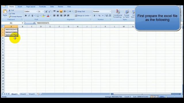 How to fast send using Excel file смотреть онлайн