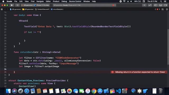 QR Code Generator In SwiftUI - How To Generate QR Code In SwiftUI - QR Code In SwiftUI смотреть онлайн