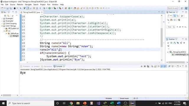 Java Strings Part 1 смотреть онлайн