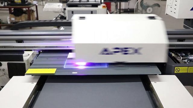How to print acrylic sheet by APEX UV6090B double DX5 heads printer смотреть онлайн
