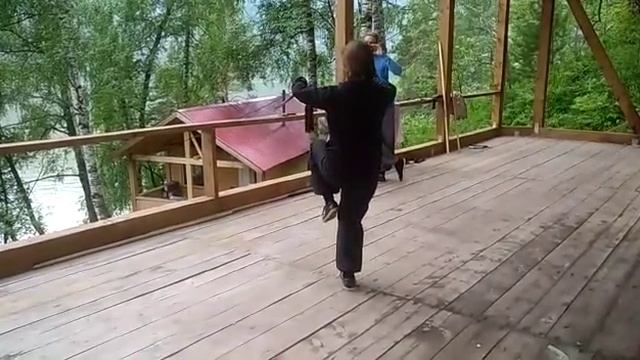 2 меч (со спины) #тайцзицюань #меч #ТимофееваОксана #ФедерацияТрадиционногоУшуСвердловскойОбласти смотреть онлайн