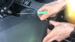 Как снять фару BMW X3 e83 дорест