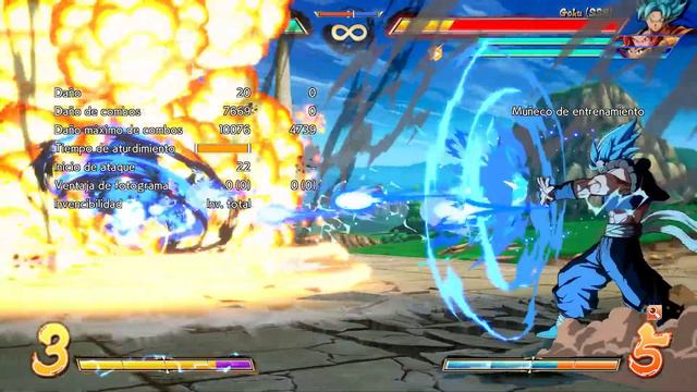 [DBFZ] Gogeta SSB Tod 2.5 Bars Sparking смотреть онлайн