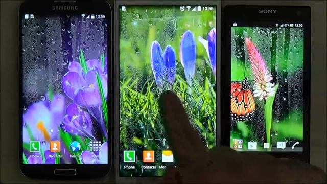 Free rain live wallpaper for Android phones and tablets смотреть онлайн