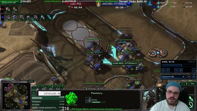 TvZ Prion Terraces, 3 rax reaper into stim tank medivac timing. смотреть онлайн