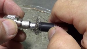 Обжимаем разъём типа N