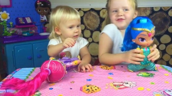 Шиммер и Шайн на русском - новая музыкальная игрушка. Обзор. Shimmer and Shine toy review