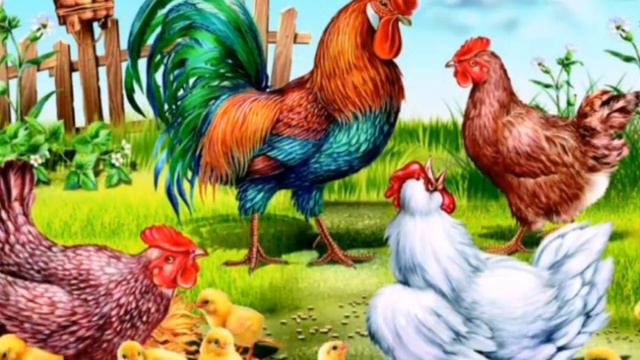 Слухання музики "Кури та півні", муз. К.Сен-Санс смотреть онлайн