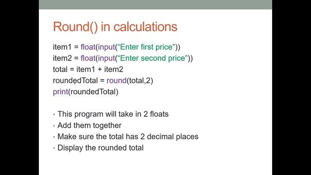 Python Lesson 15 - Rounding смотреть онлайн