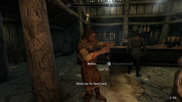 Skyrim npc "honest pay for honest work" смотреть онлайн